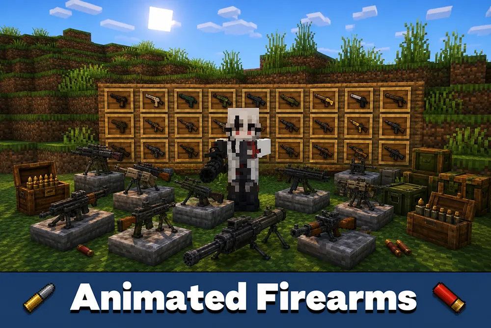 Hướng dẫn cài đặt Gun Mod cho Minecraft PE