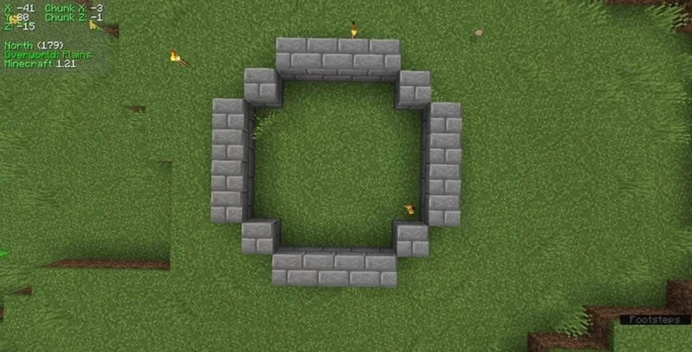 Hướng Dẫn Chi Tiết Cách Xây Hình Tròn Trong Minecraft