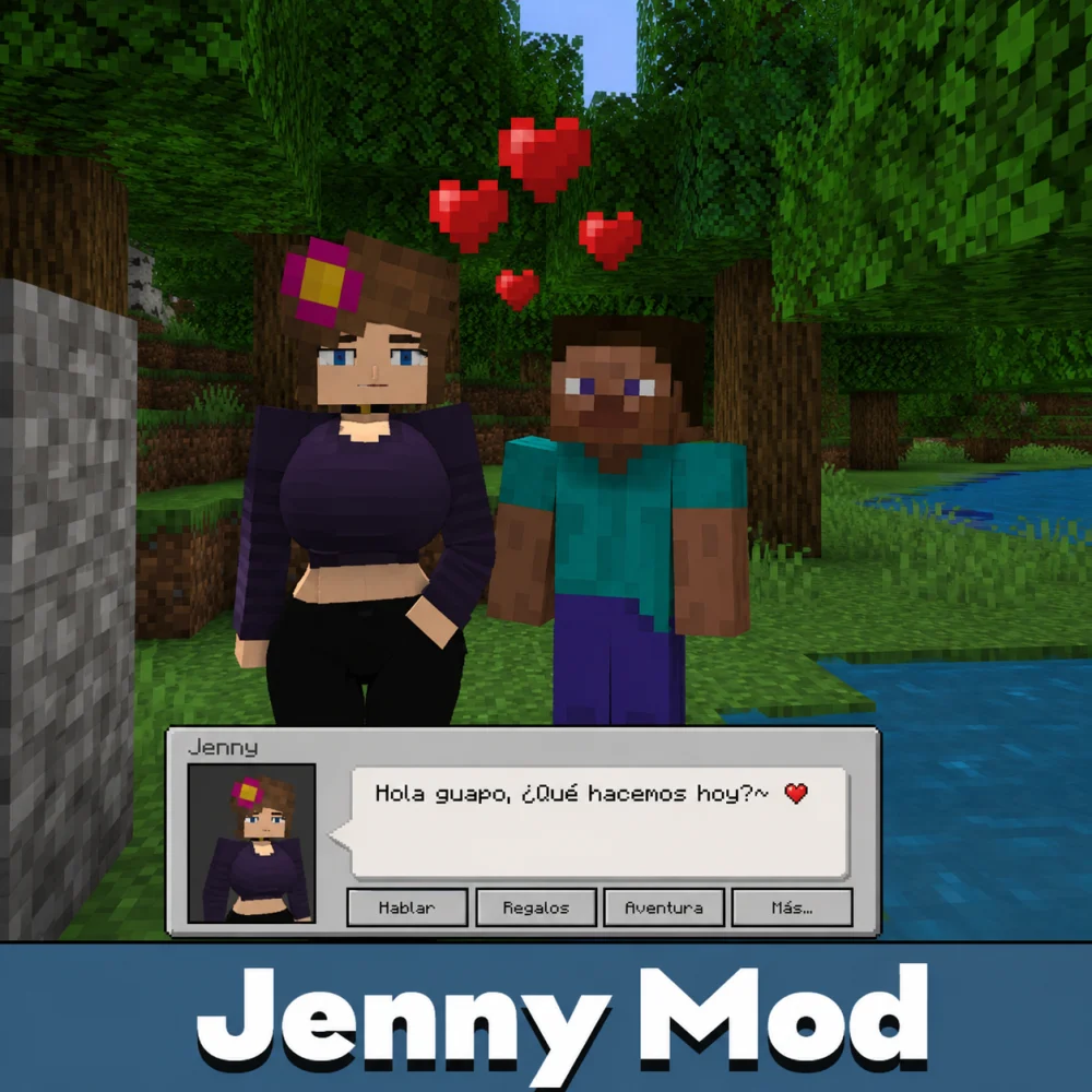 Jenny Mod Cho Minecraft PE | Colette, Dweller - File .mcaddon