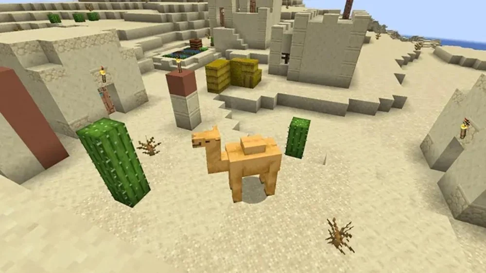 Tổng quan về Lạc đà trong bản cập nhật Trails & Tales của Minecraft 