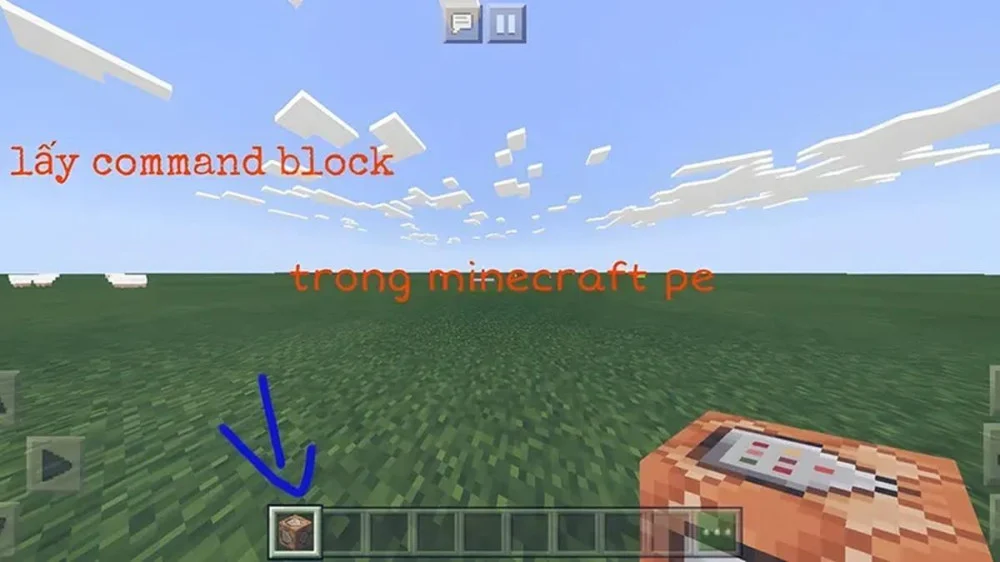 Dán code cộng đồng vào command block để tạo khách sạn hoàn chỉnh ngay lập tức