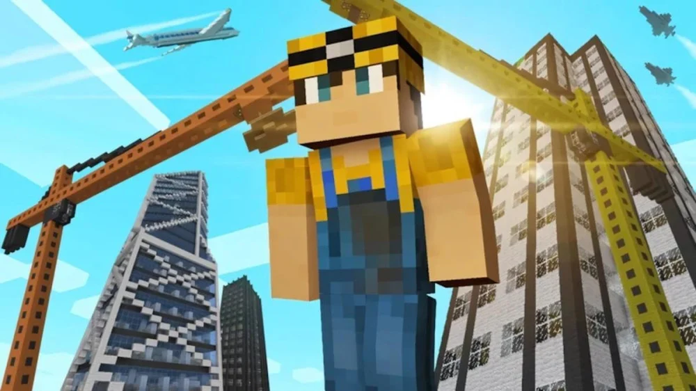 Dùng command block Minecraft để xây công trình lớn chỉ trong vài giây 