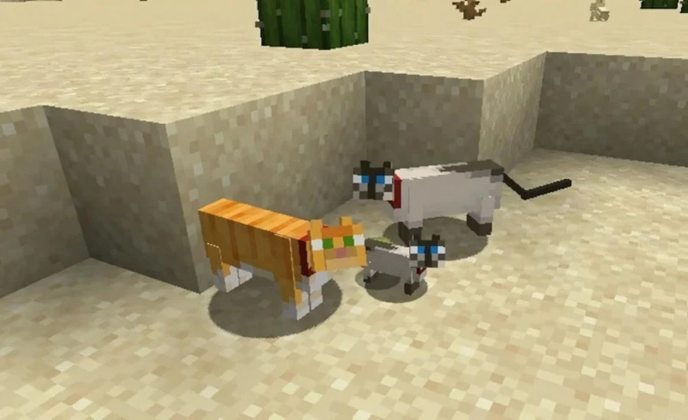 Đặc Điểm Thuần Hóa Và Cách Xua Đuổi Quái Vật Của Mèo Trong Game Minecraft