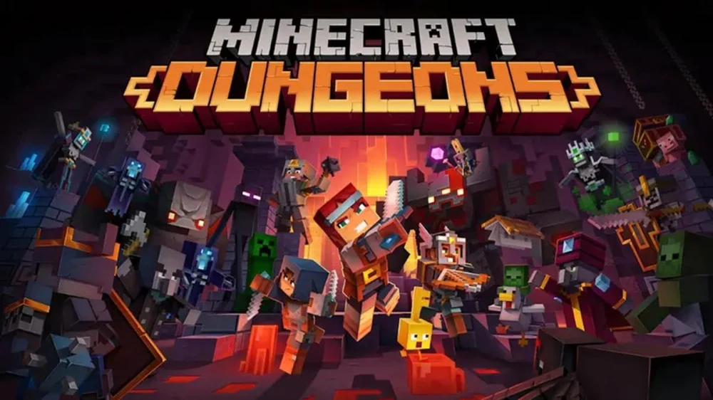 Tựa Game Minecraft Dungeons Trải Nghiệm Chặt Chém Chinh Phục Ngục Tối Độc Đáo