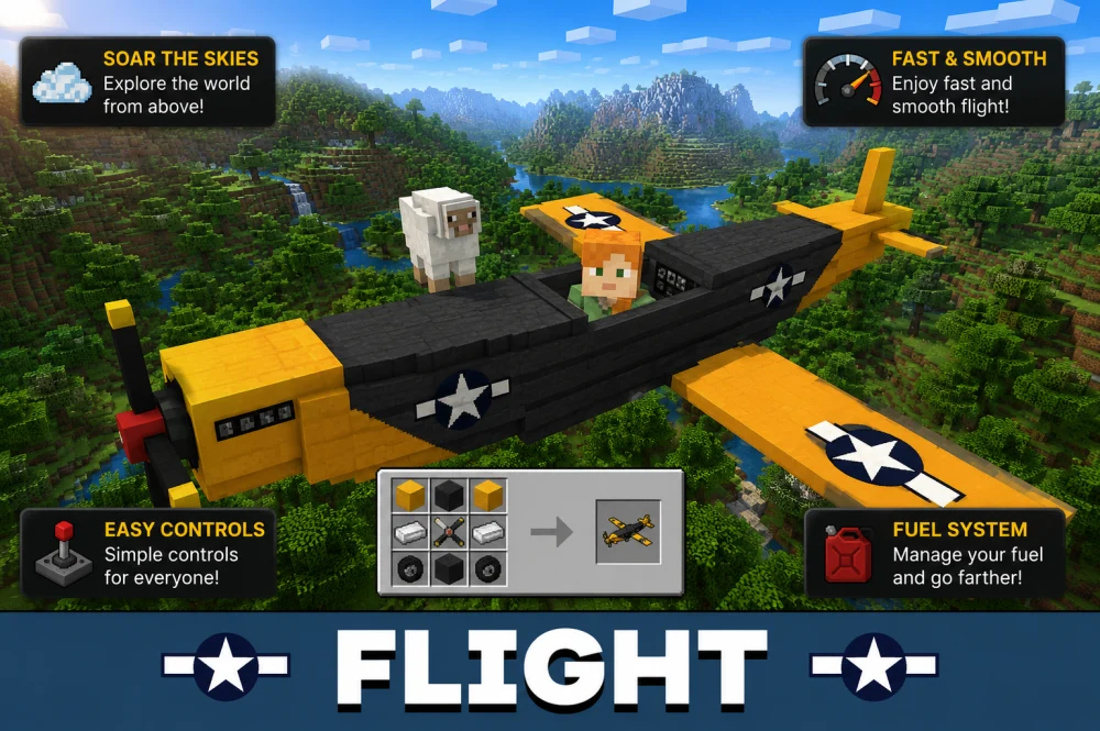 Những Airplane mod được thêm vào