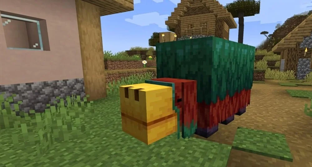Tải Minecraft 1.20 IOS Khảo Cổ Camel Sniffer Vật Phẩm Trang Trí Mới