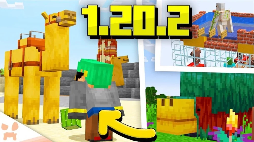 Tải Minecraft 1.20.2 Giao Thương Dân Làng Lệnh Kỹ Thuật Tầm Đánh Mob Mới
