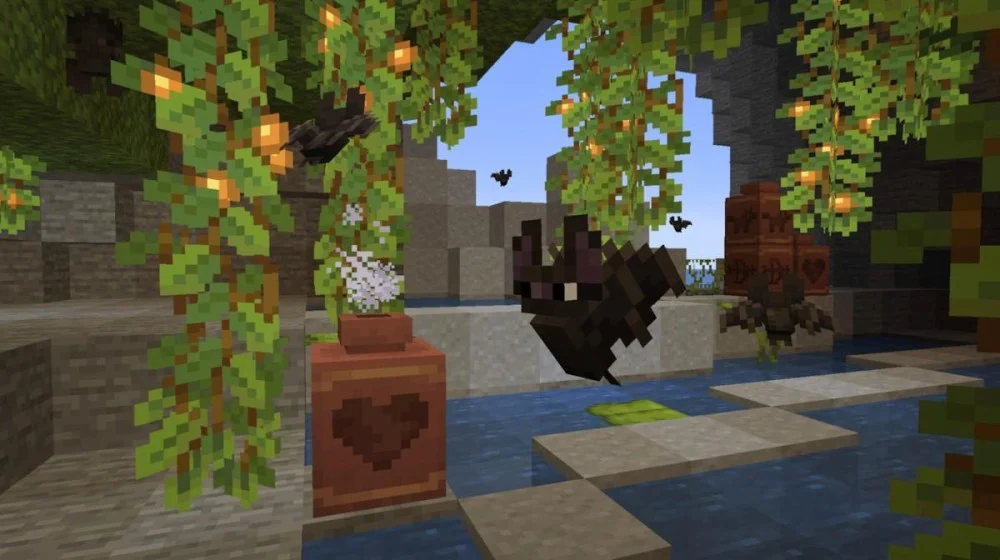 Tải Minecraft 1.20.50 Crafter Vật Liệu Copper Decorated Pots Họ Hàng Tuff Mới