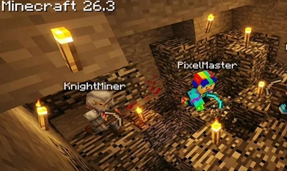 Tải Minecraft 26.3 Cải Tiến Ngôn Ngữ Hiệu Năng Realms