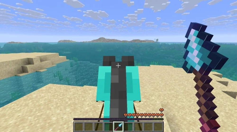 Tải Minecraft PE 1.21.131 AI Sinh Vật Redstone Vũ Khí Spear