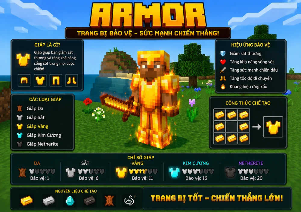 Những lucky blocks mod được thêm vào