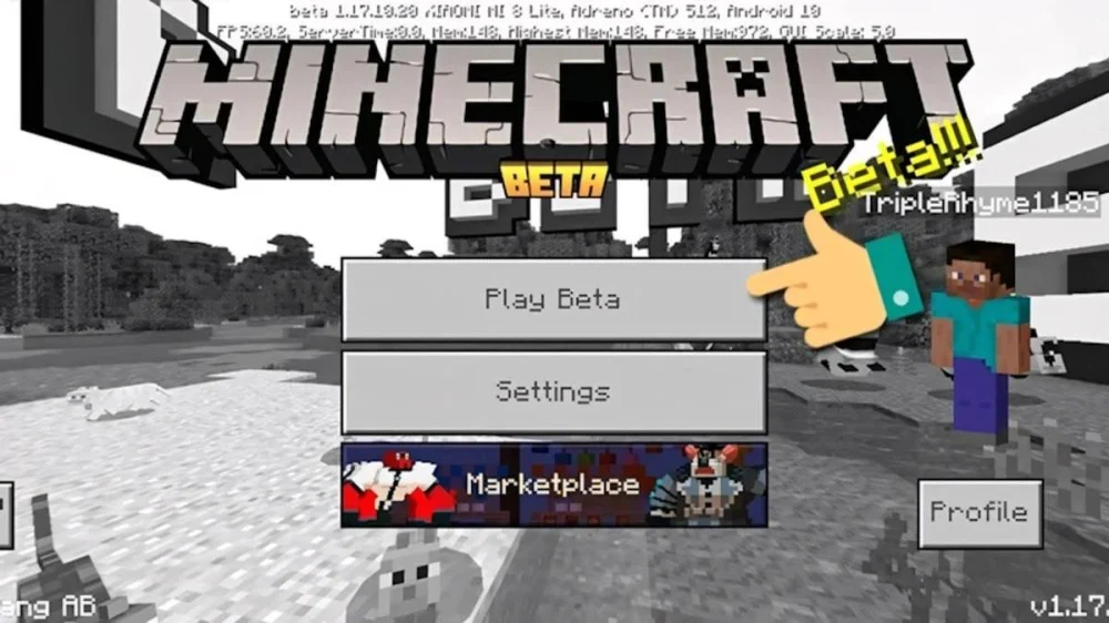 Hướng Dẫn Đăng Nhập Minecraft PE Bước 5 