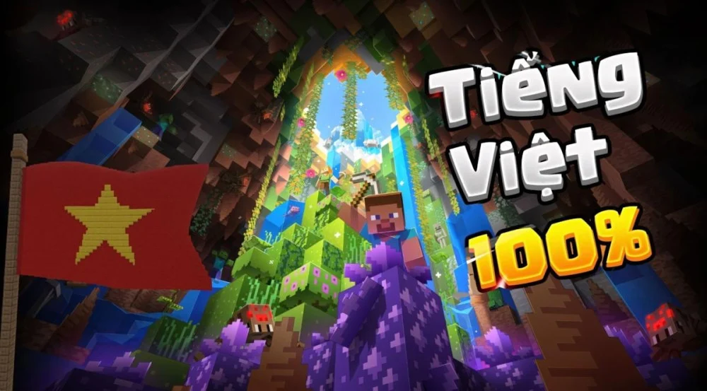 Cài Đặt Tyel Vietnamese Pack Giúp Việt Hóa Minecraft PE Miễn Phí Và Chính Xác.