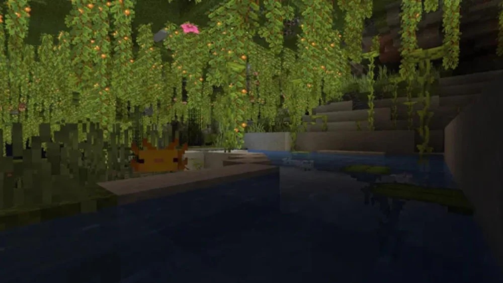 Môi trường sống và thuộc tính cơ bản của Axolotl trong Minecraft