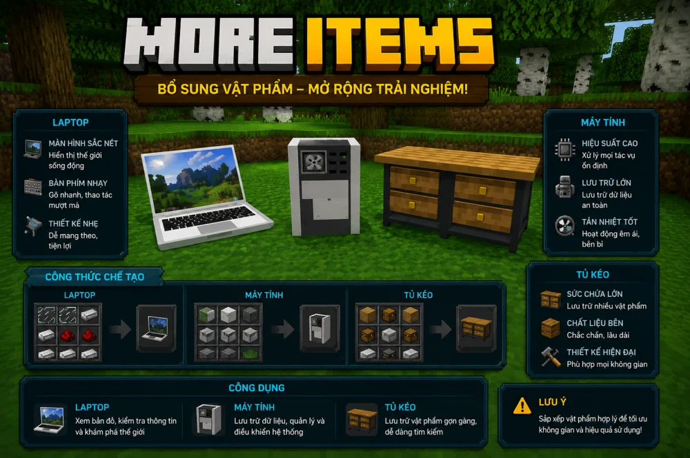 Tổng quan về camera mod cho minecraft pe