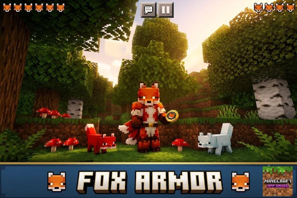 Tổng quan về fox mod minecraft pe