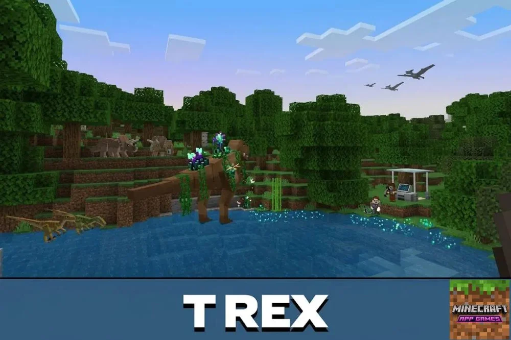 Tổng quan về jurassic craft mod minecraft pe