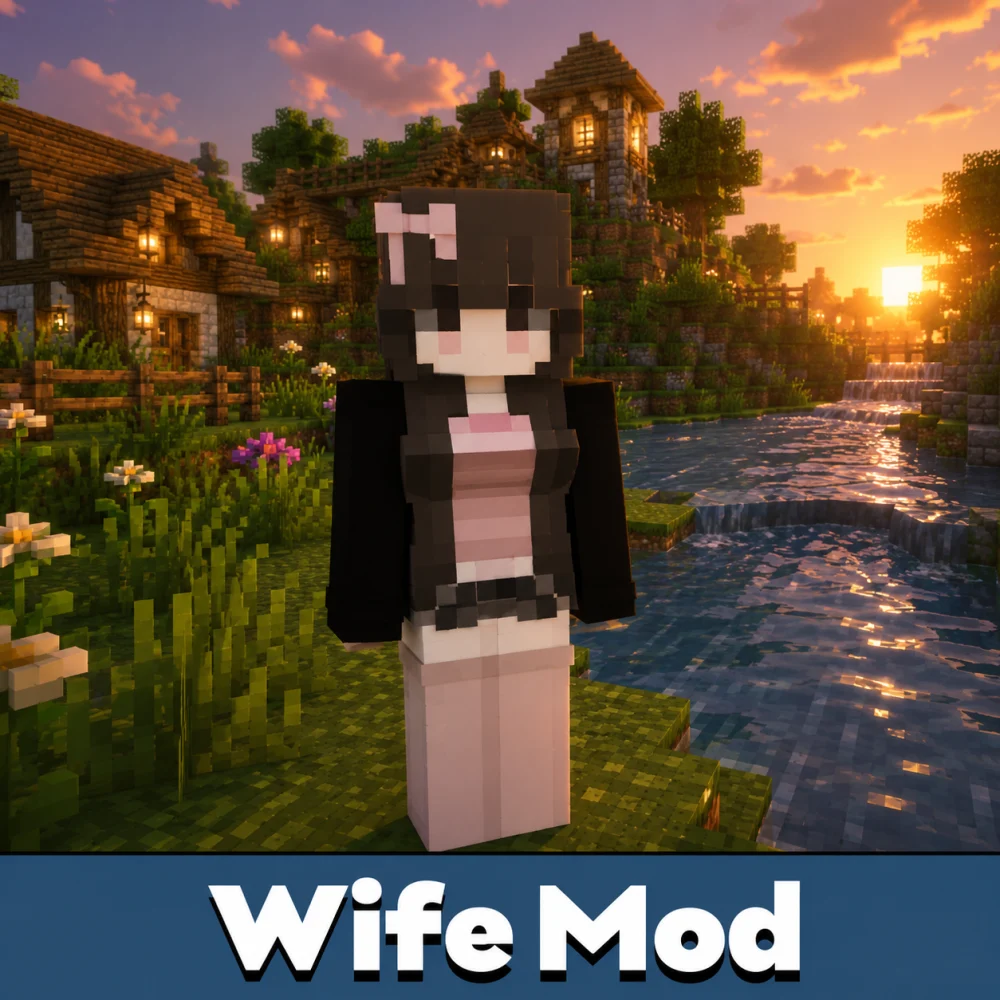 Wife Mod cho Minecraft PE | Animal Girls, Family Life